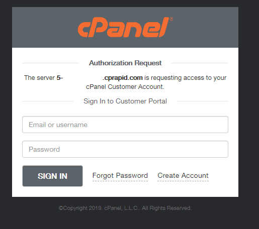 codelink v2 admin cpanel login