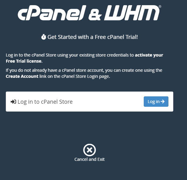 cpanel installation