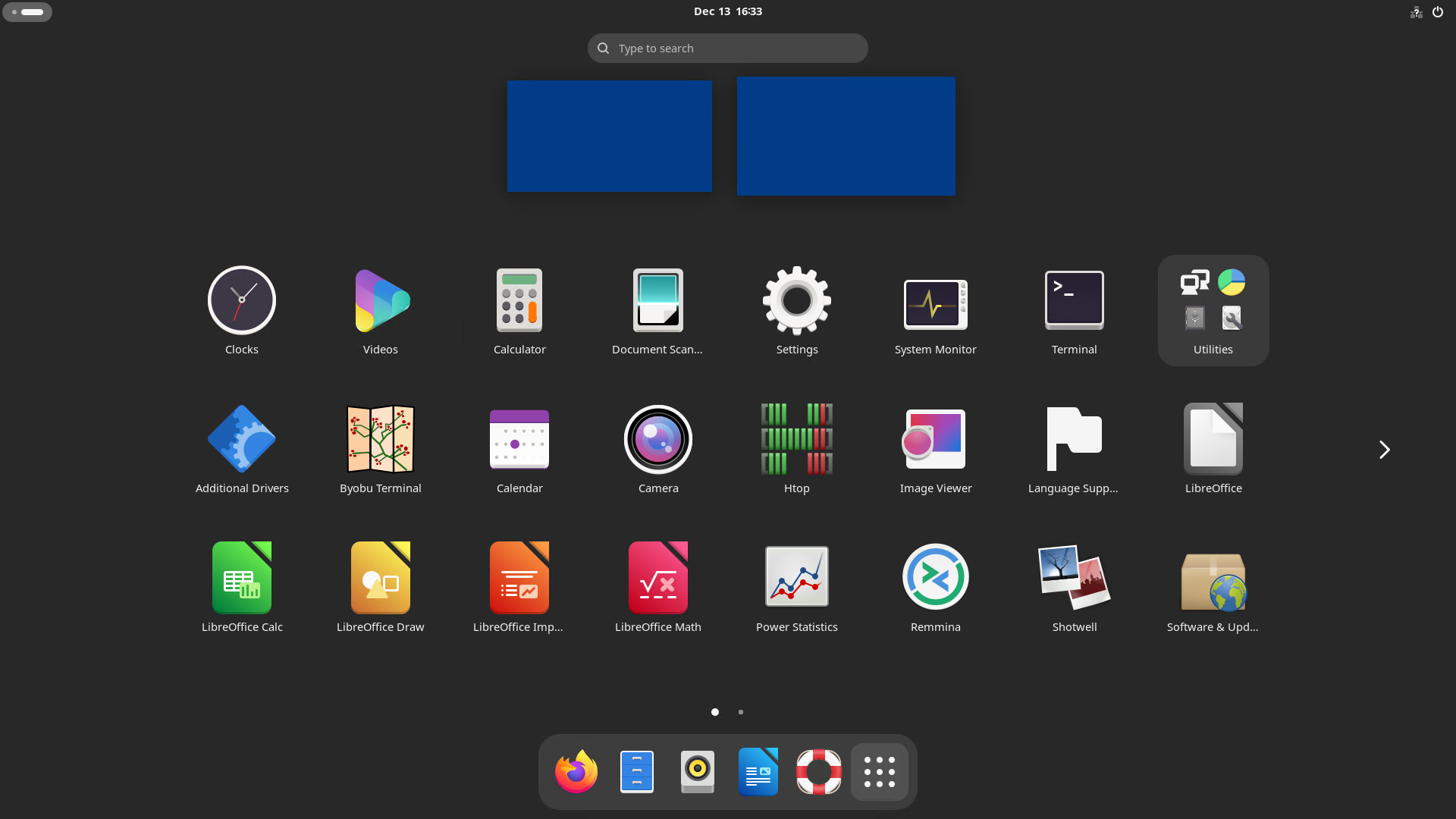 KDE Plasma: A customizable and visually appealing interface.